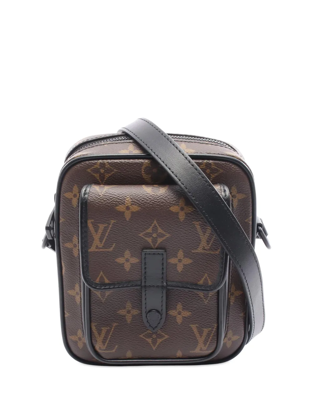 Louis Vuitton Pre-Owned 2020 Macassar Christopher Wearable Umhängetasche mit Monogramm - Braun