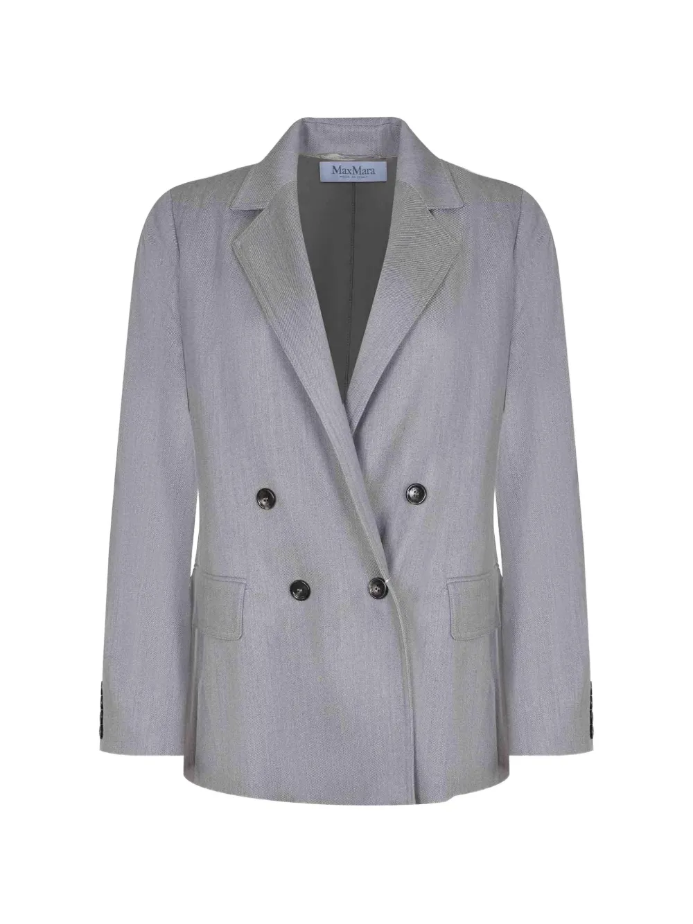 Max Mara Locarno double-breasted jacket - Grigio