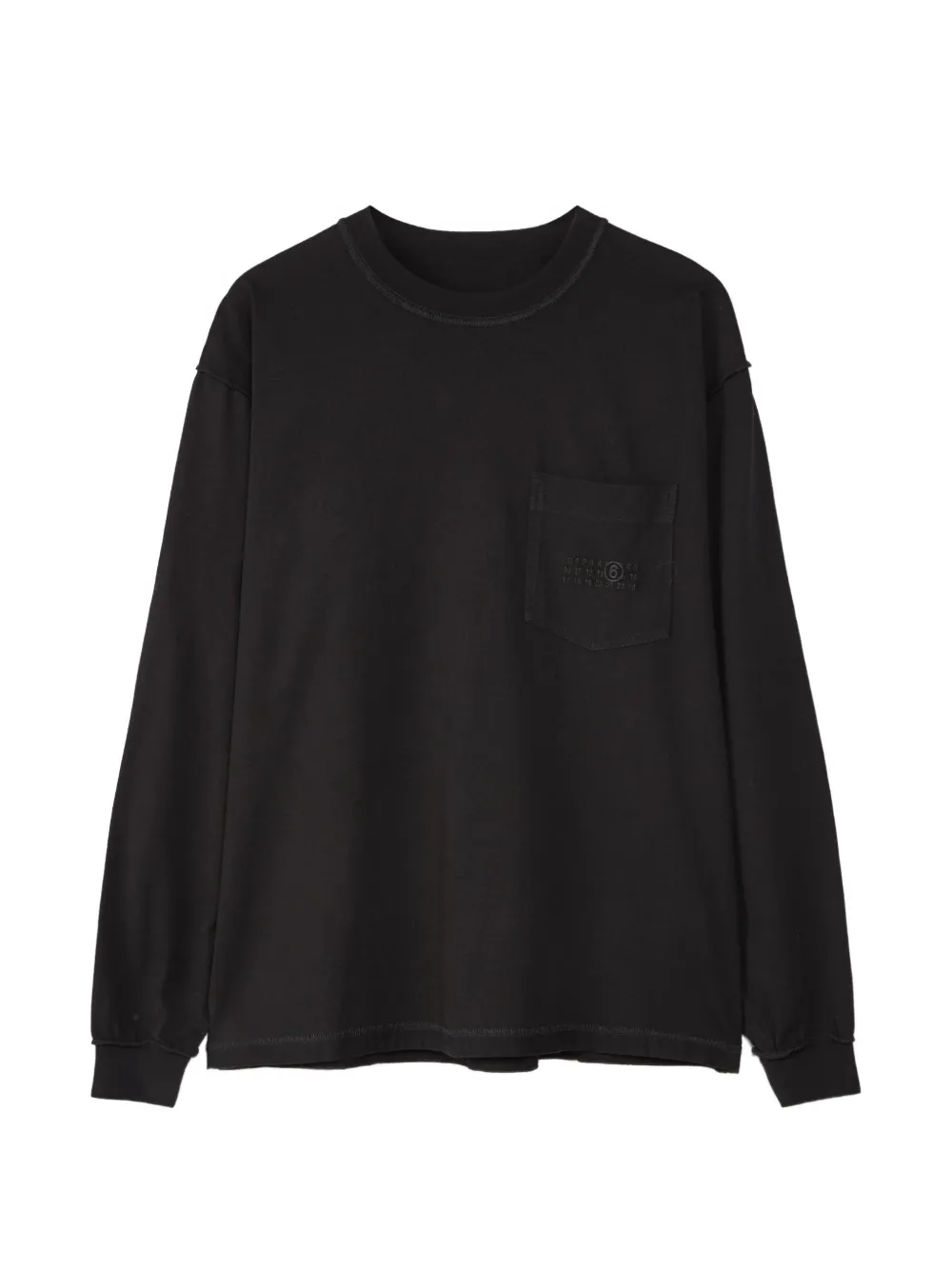 MM6 Maison Margiela long-sleeve shirt - Nero