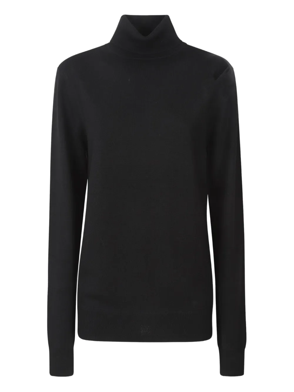 The Frankie Shop Eve turtleneck thin sweater - Nero