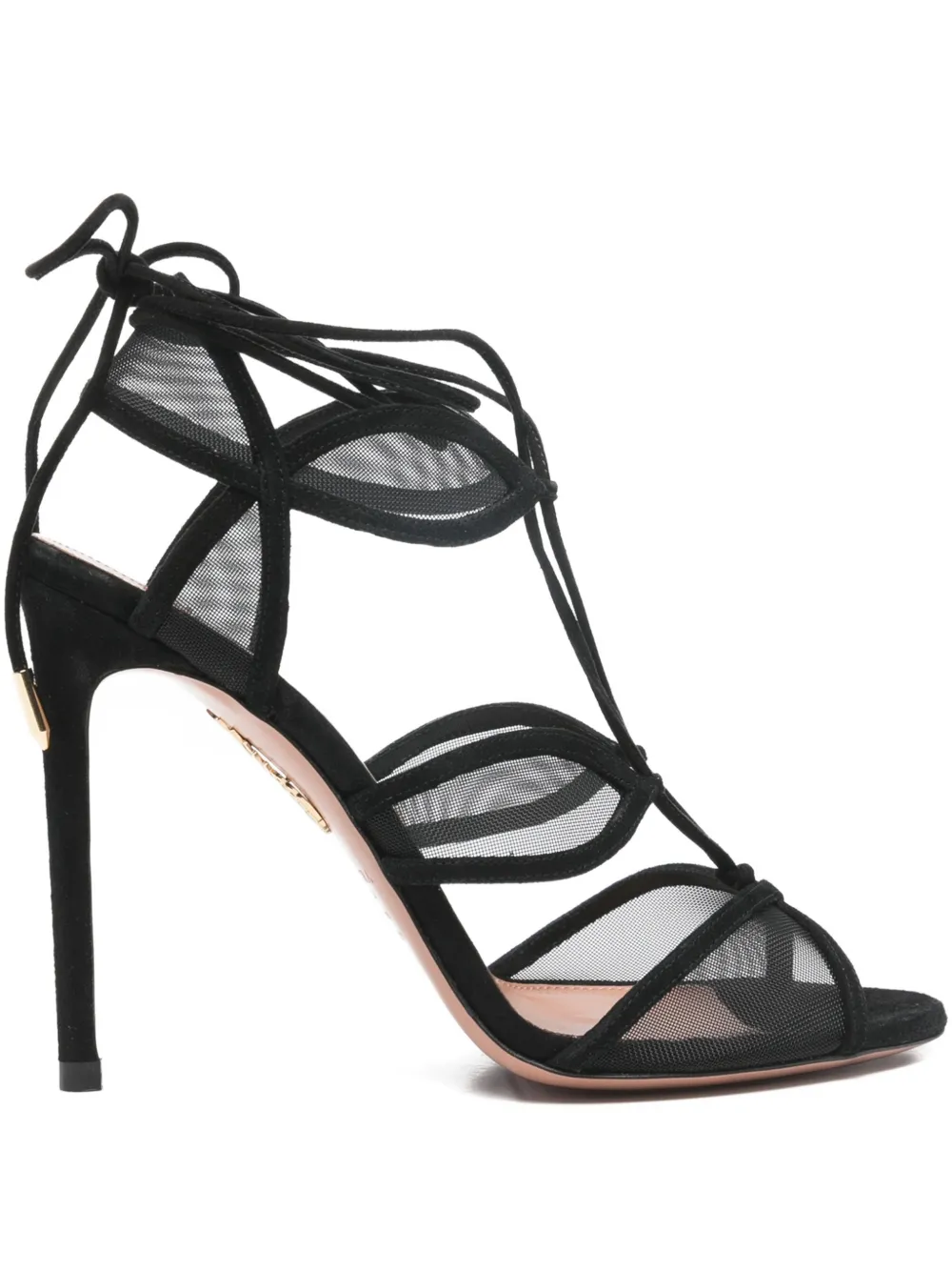 Aquazzura Fatal sandalen met hak Zwart