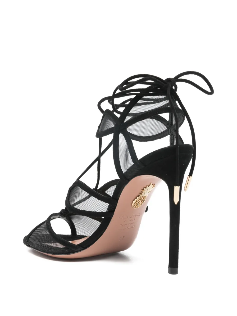 Aquazzura Fatal sandalen met hak Zwart