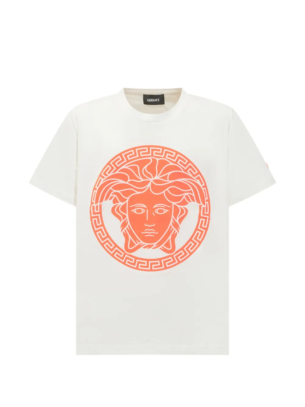 Versace Kids medusa print T-shirt - Bianco