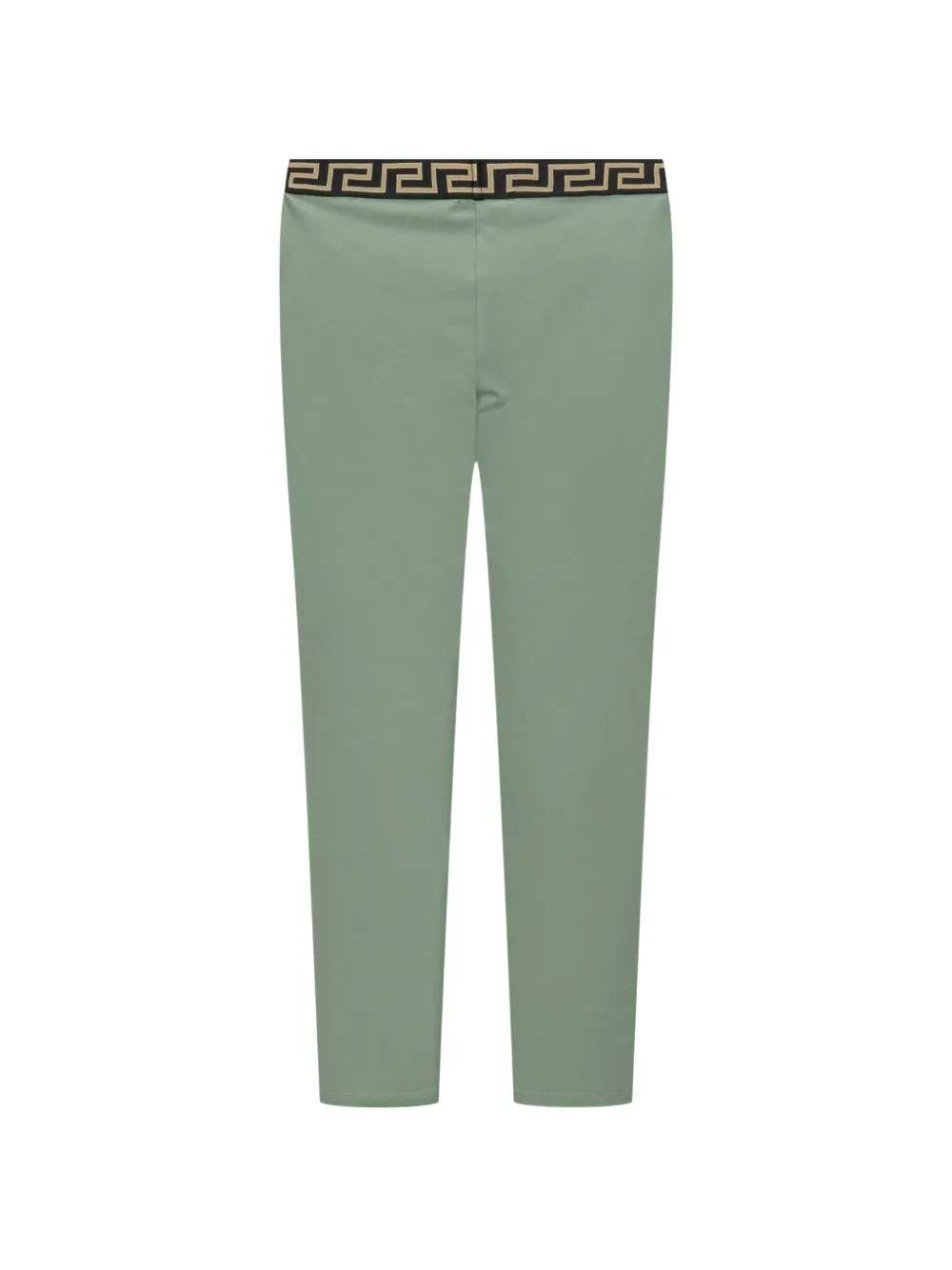  Versace Kids Elasticated-trim Leggings - Green 