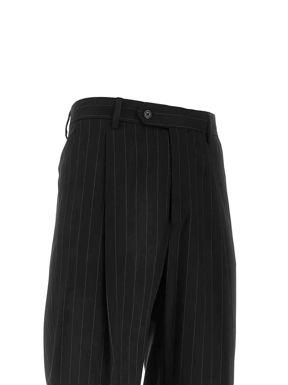 MARSEM pinstripe trousers - Zwart