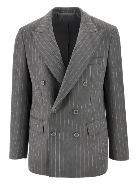 MARSEM pinstriped double-breasted blazer