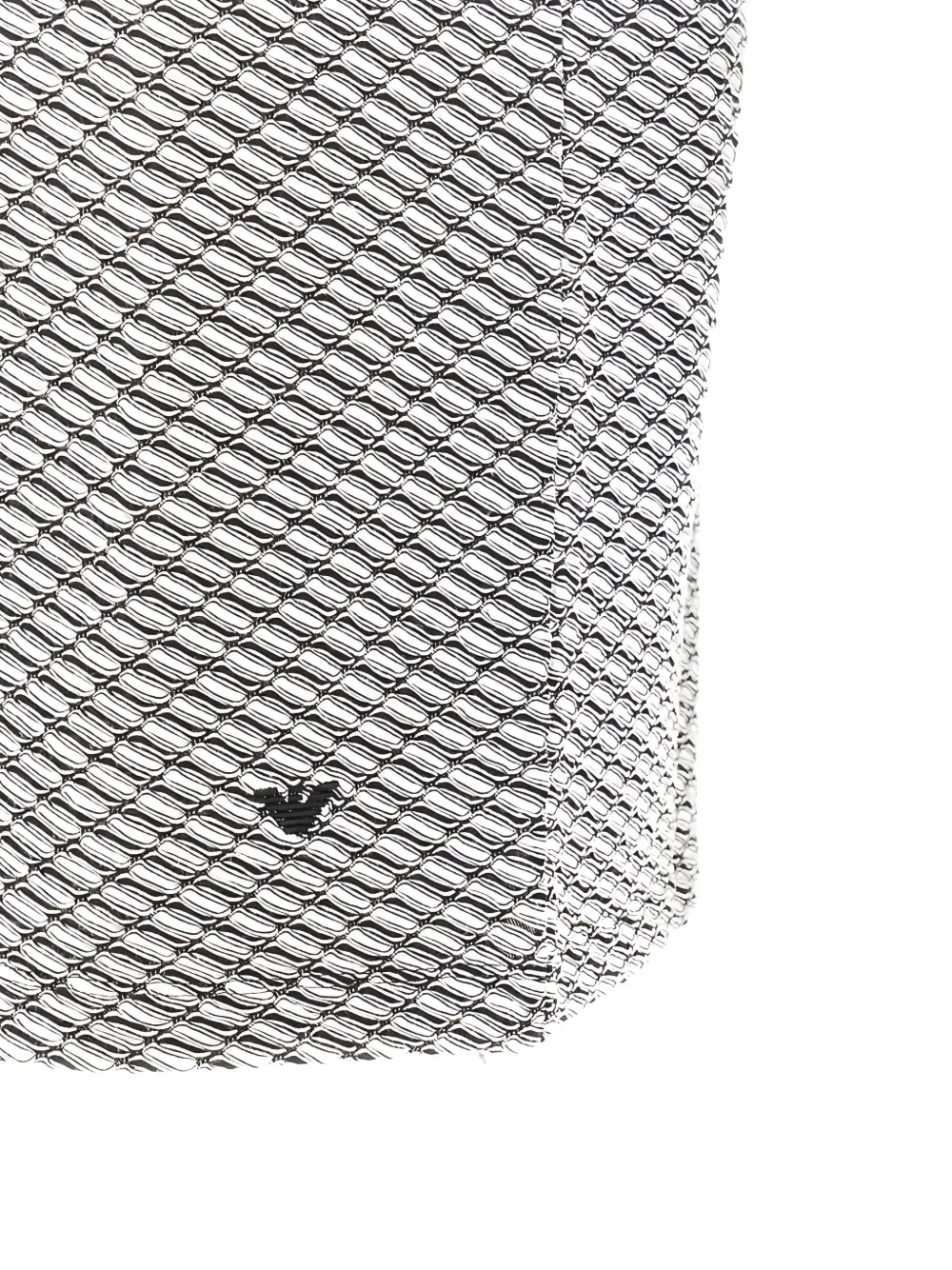 Emporio Armani patterned T-shirt - Wit