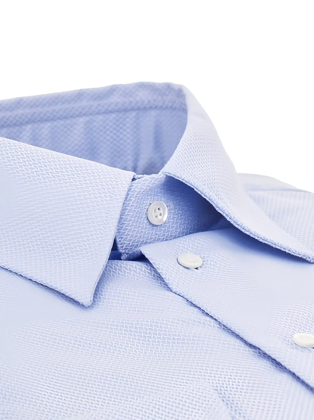 Emporio Armani patterned shirt - Blauw