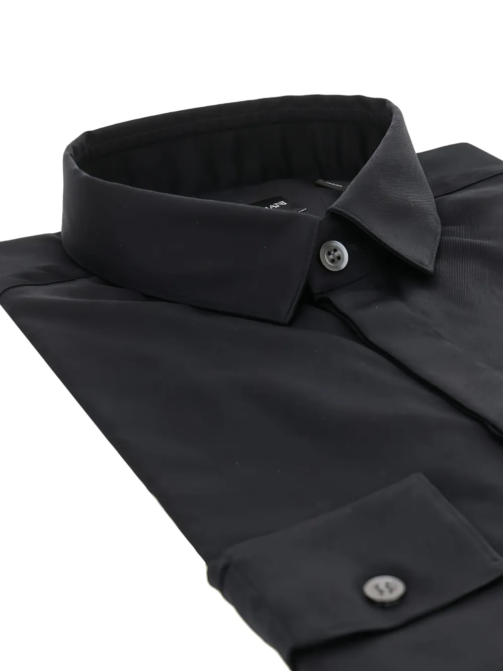Emporio Armani buttoned shirt - Zwart