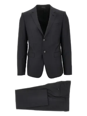Giorgio Armani ダブルスーツ | ブルー | FARFETCH JP