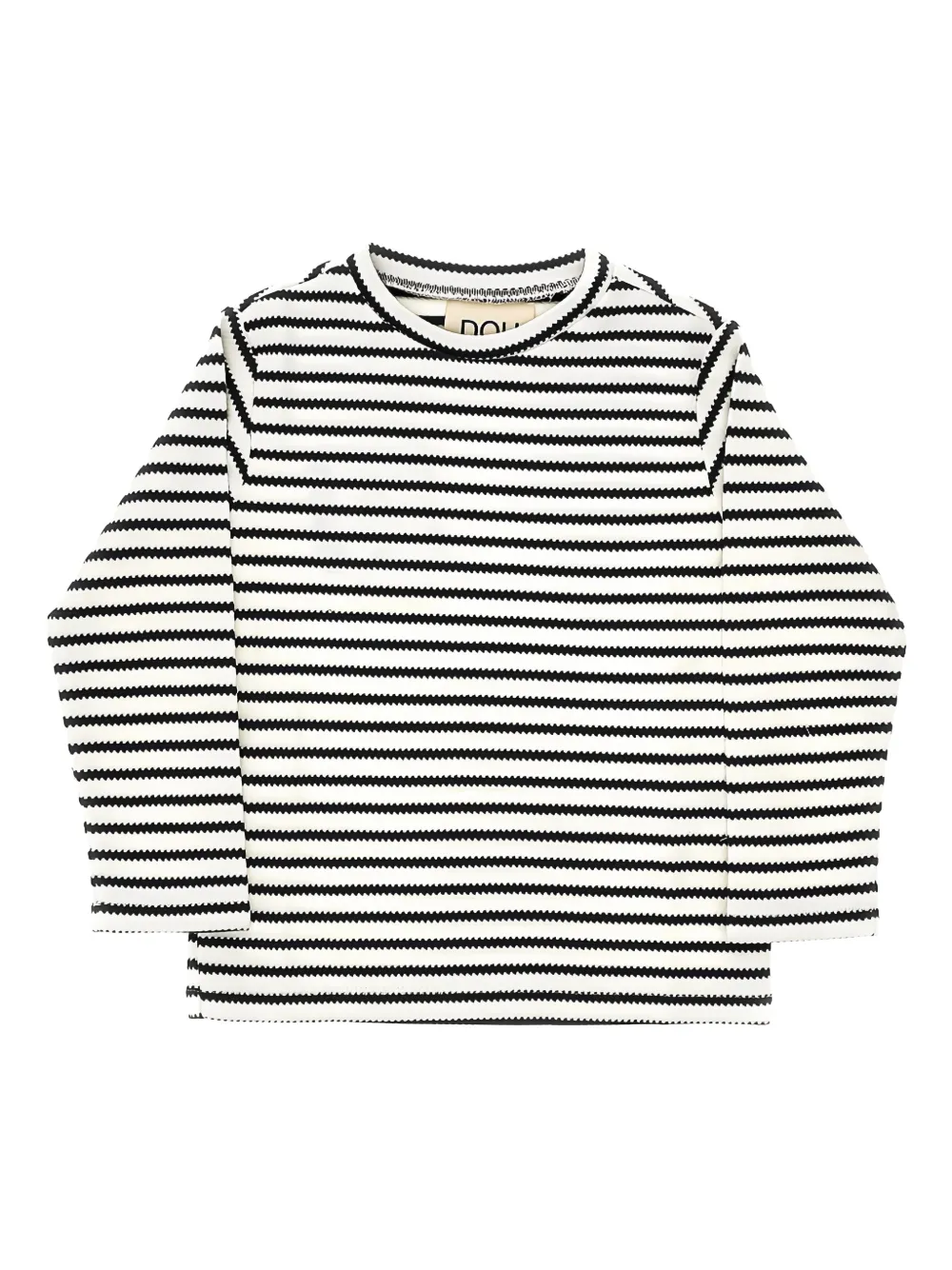 Doudou et Compagnie striped T-shirt - Bianco