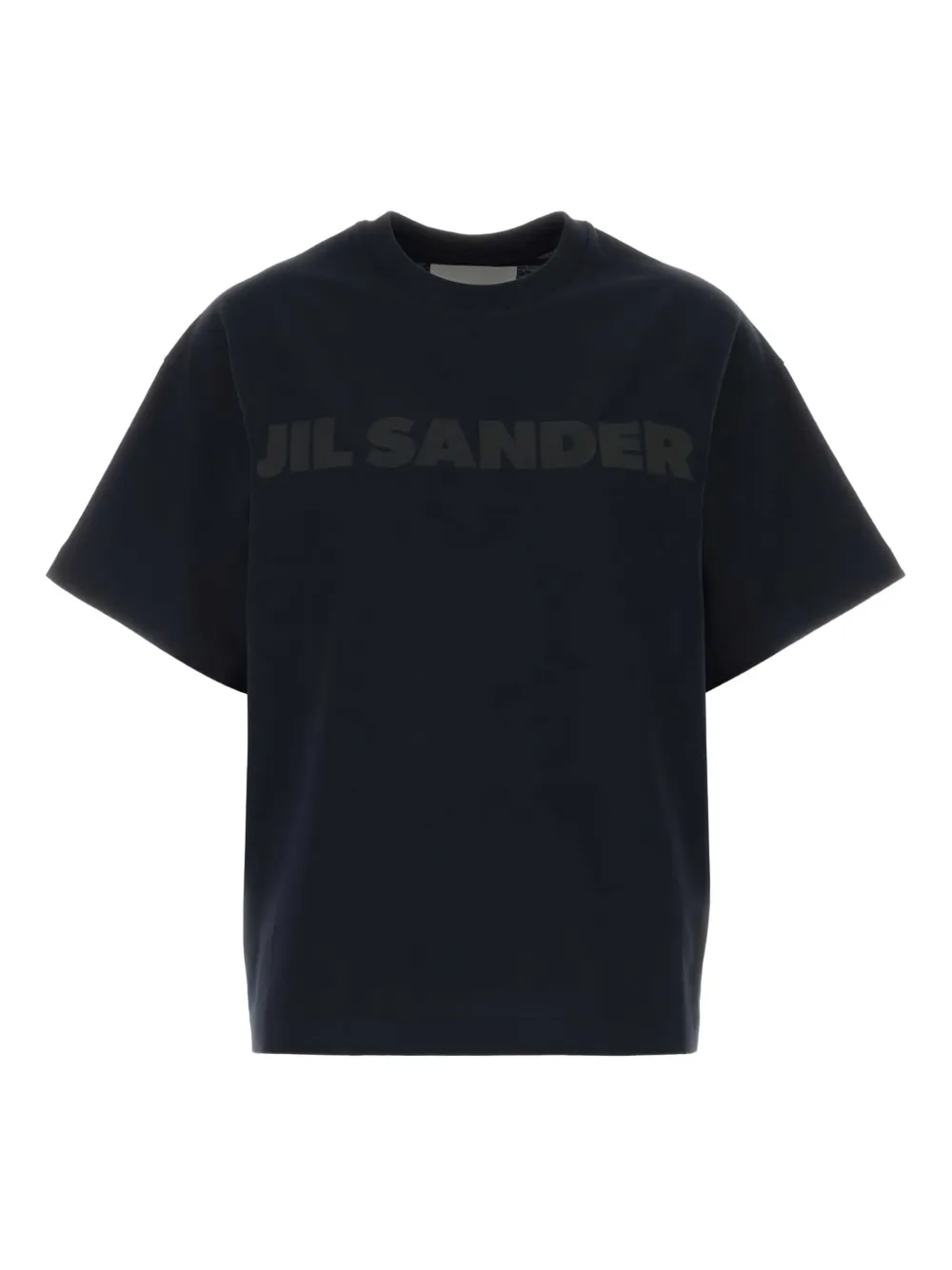 Jil Sander midnight blue cotton T-shirt