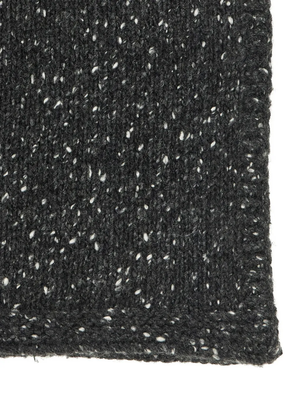 The Row Mantia contrast-stitch scarf - Grijs