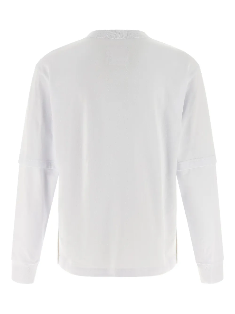sacai x Carhartt Wip T-shirt met logopatch Wit