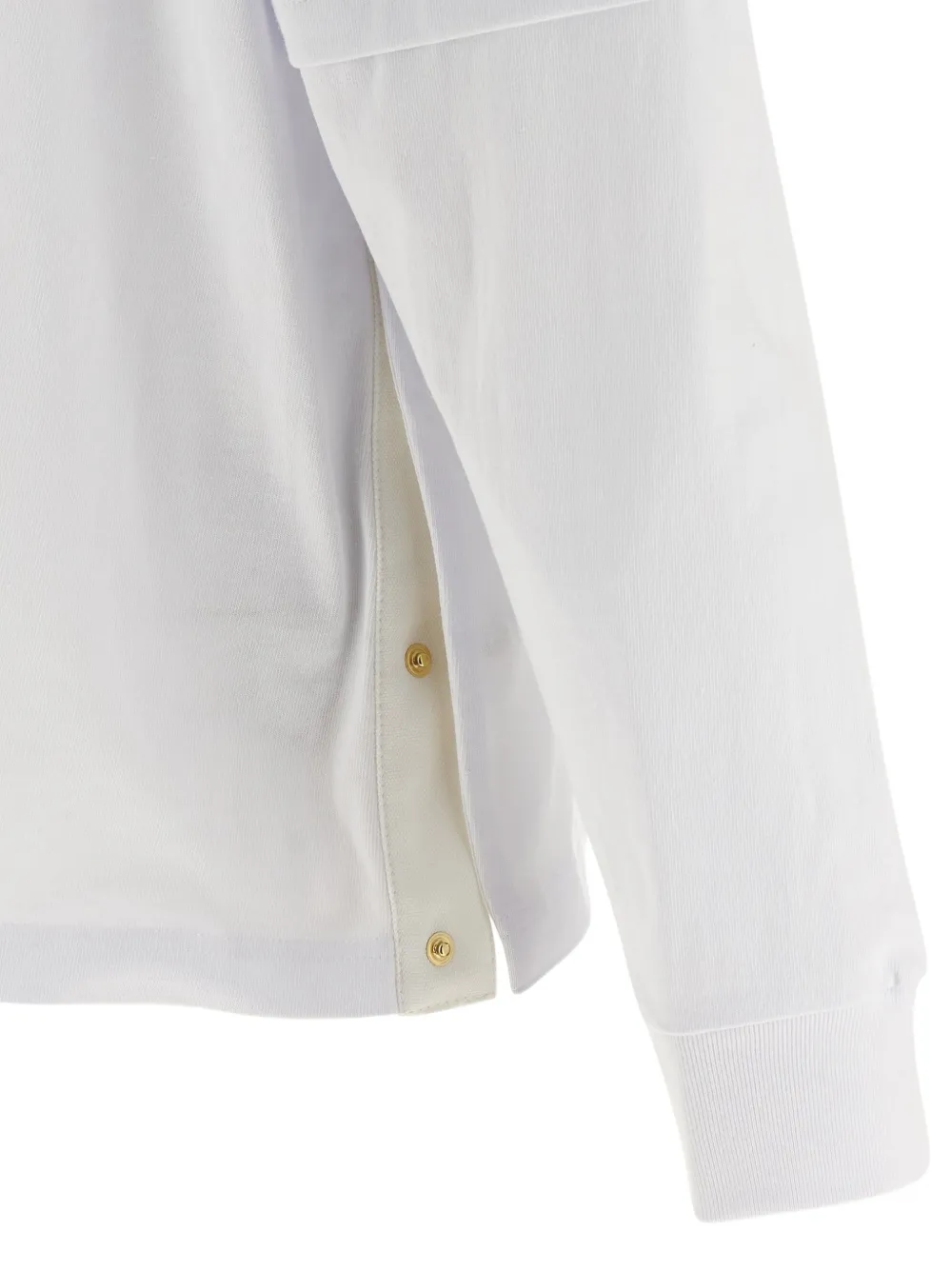 sacai x Carhartt Wip T-shirt met logopatch Wit
