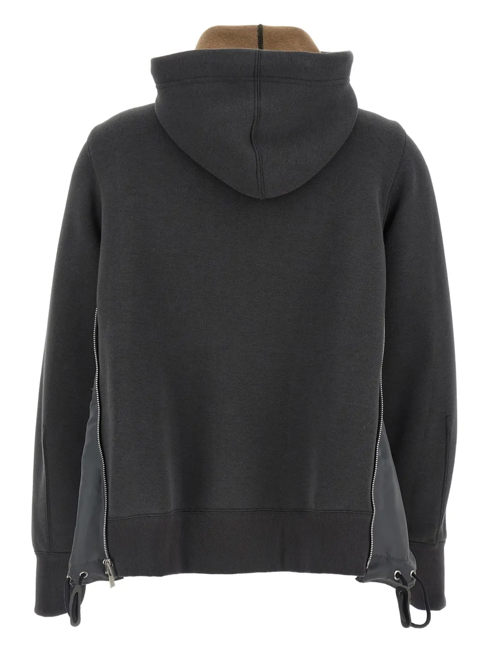 Sacai Sponge grey hoodie - Grijs