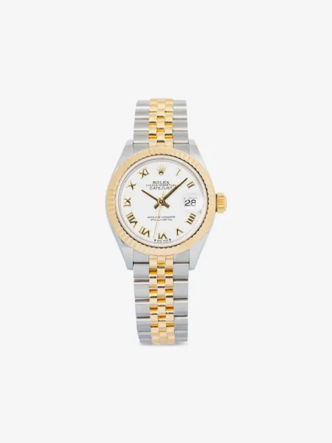 Rolex Yellow Gold Roman 31mm Datejust watch