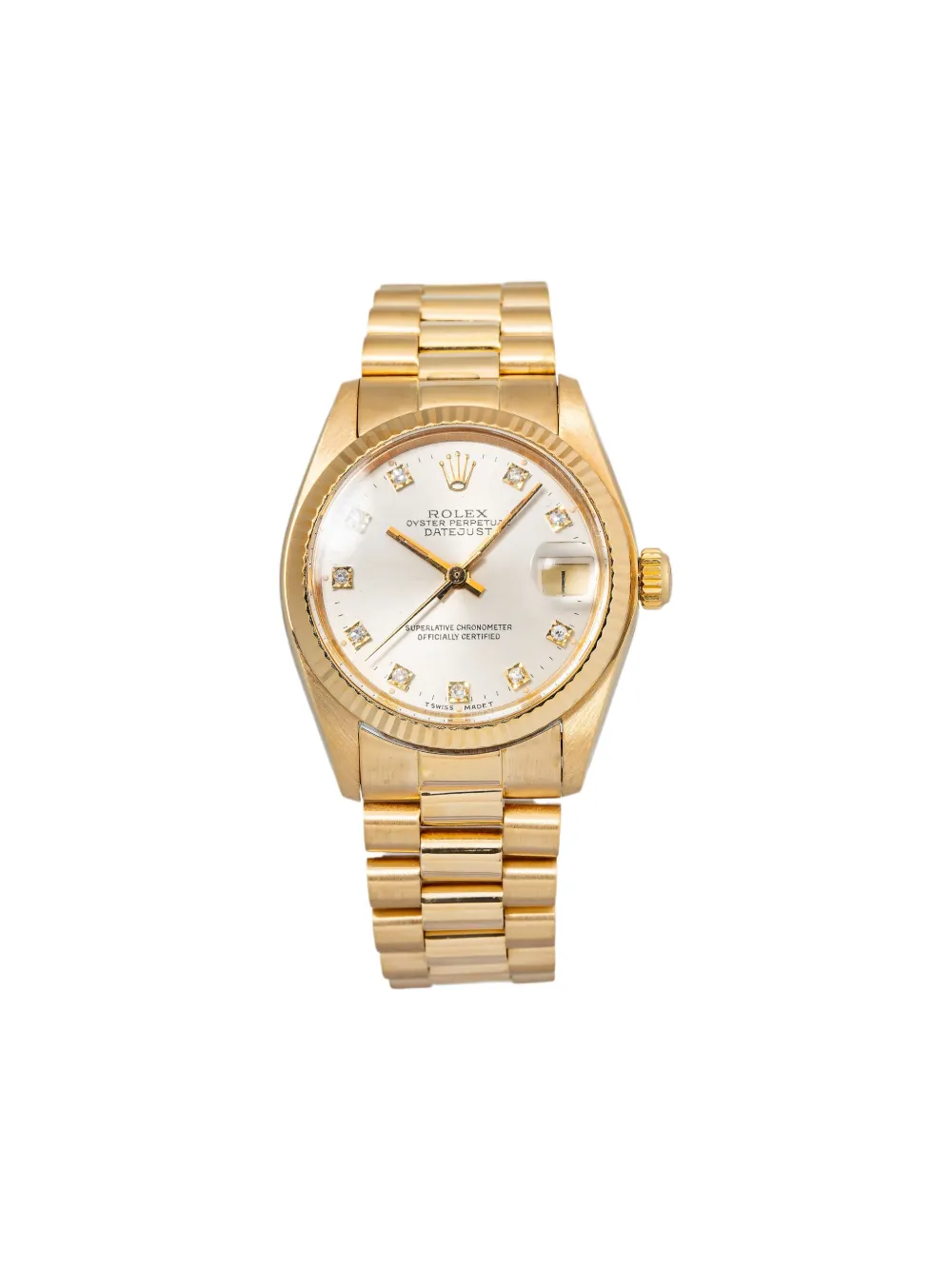 Rolex Fluted 31mm Datejust | Gold | Image 1