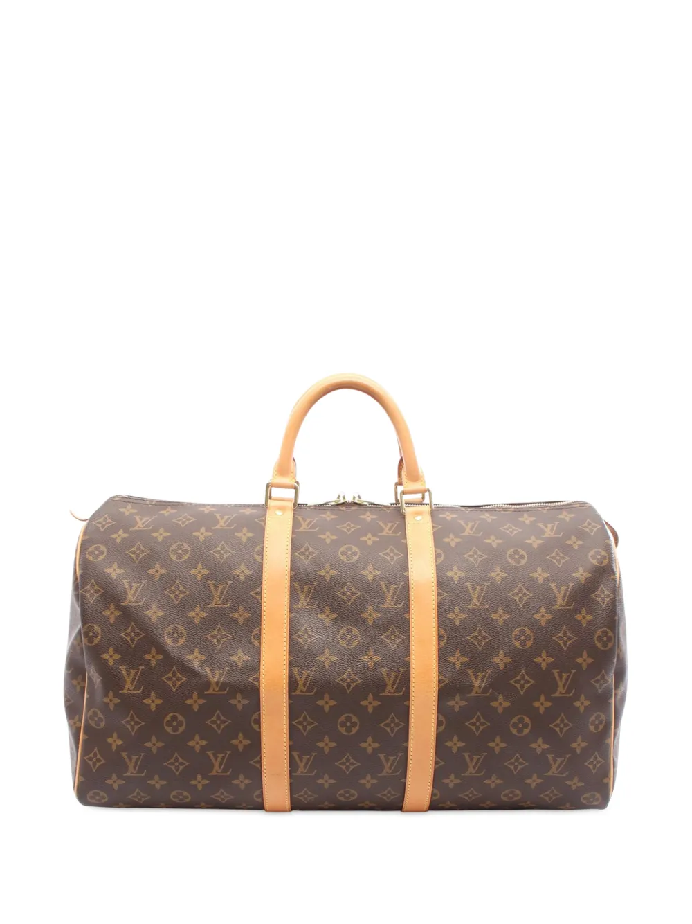 Louis Vuitton Pre-Owned Borsa a tracolla Monogram Keepall 50 2000 - Marrone