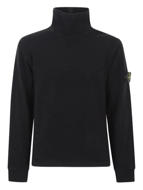 Stone Island high-neck badge sweatshirt