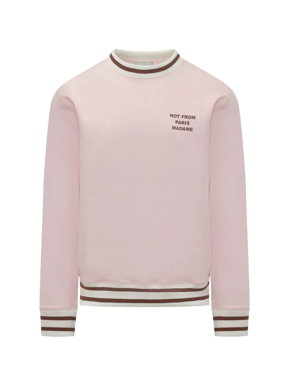 Drôle De Monsieur slogan-print sweatshirt - Rosa