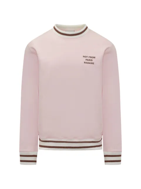 Drôle De Monsieur sudadera con eslogan estampado