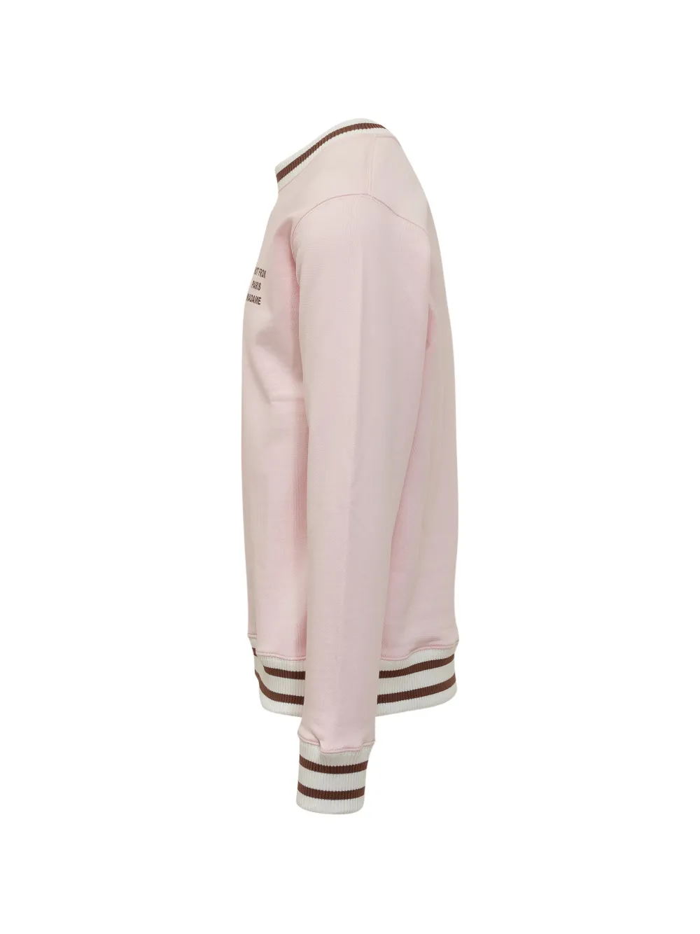 Dr&ocirc;le De Monsieur slogan-print sweatshirt - Roze