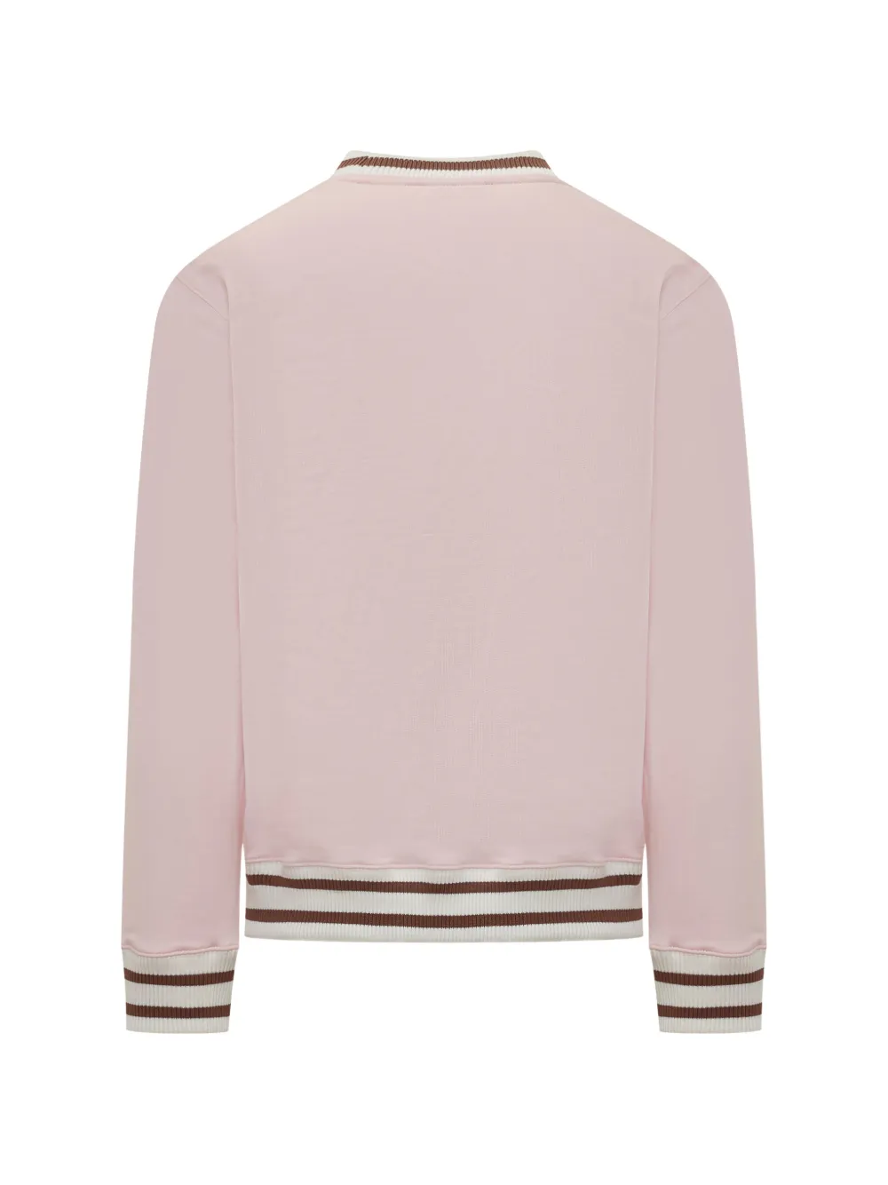 Drôle De Monsieur Sweater met tekst Roze