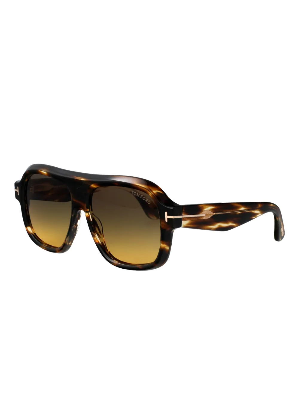 TOM FORD Eyewear round-frame sunglasses - Bruin