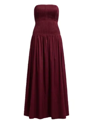 posse flared maxi dress Petal & Pup Posse Midi Slip Dress