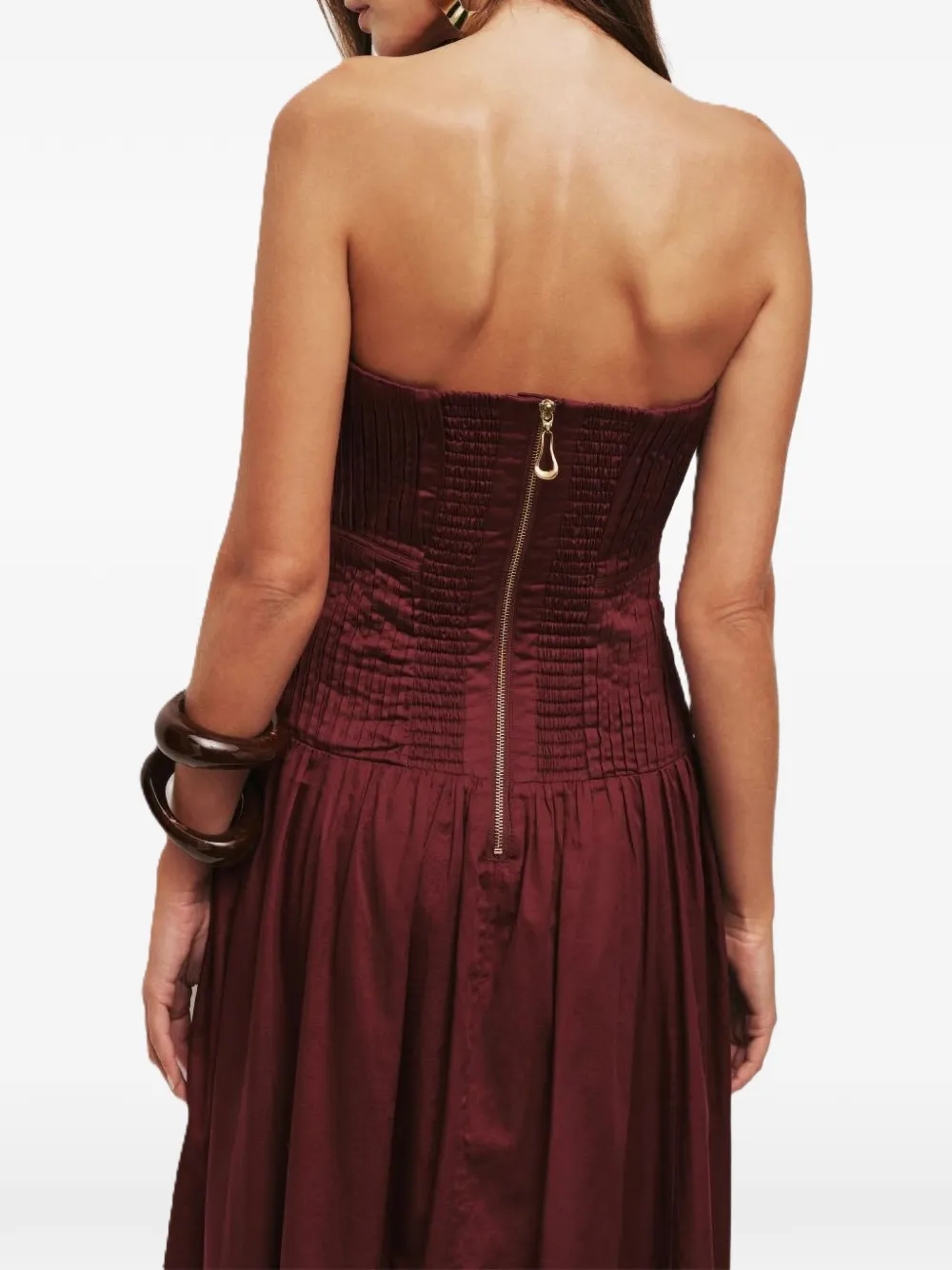 Vacation Strapless Maxi Dress