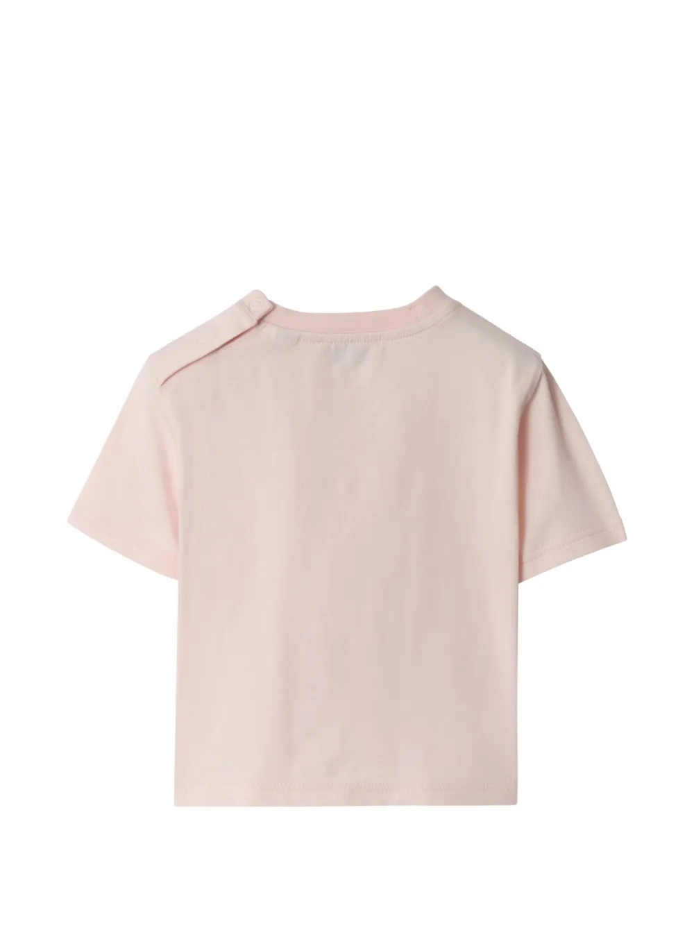 Burberry Kids EKD Stretch Cotton T-shirt | Pink | FARFETCH