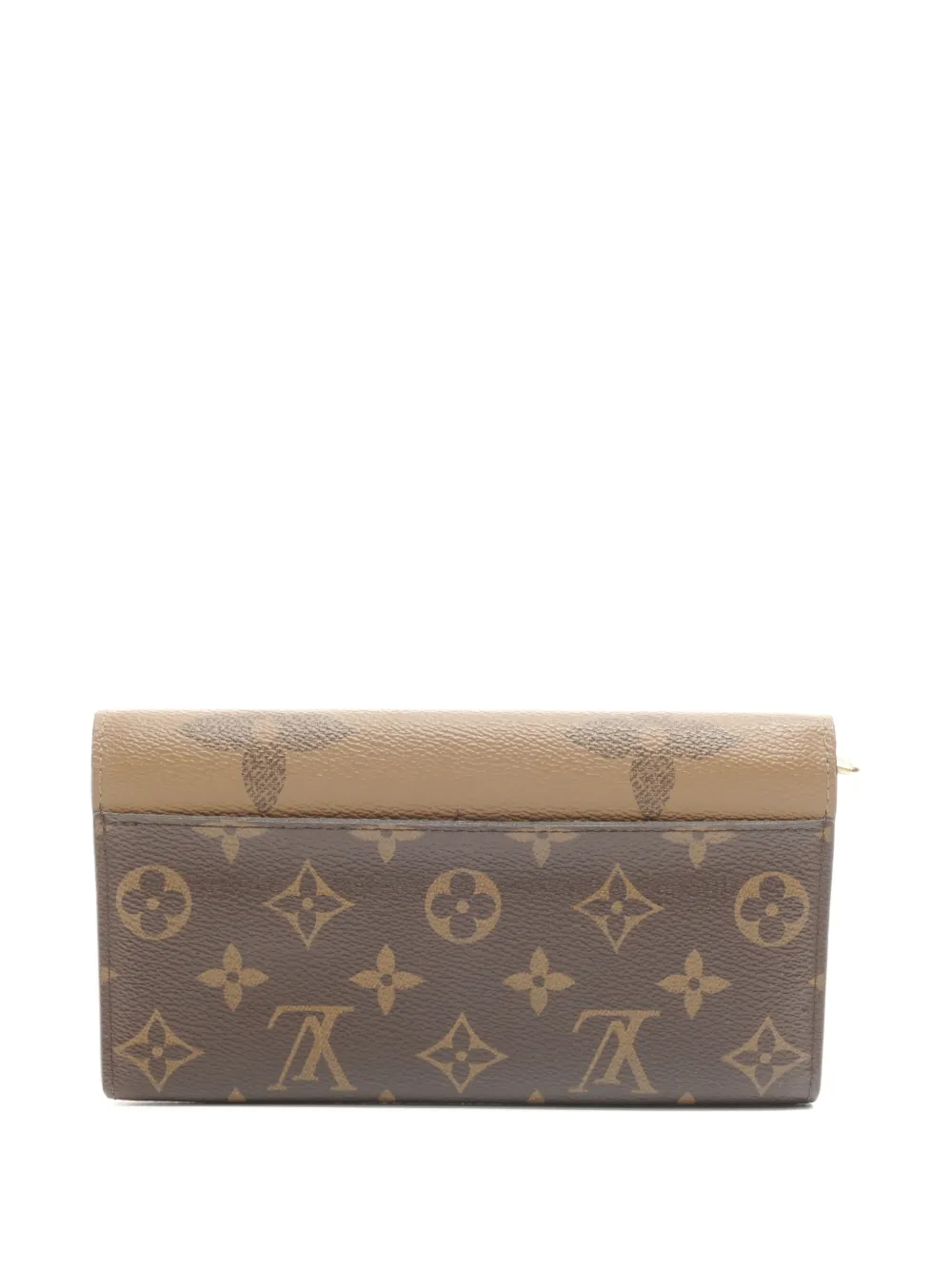 Louis Vuitton Pre-Owned 2021-2025 monogram zipper long wallet | Men | Image 2