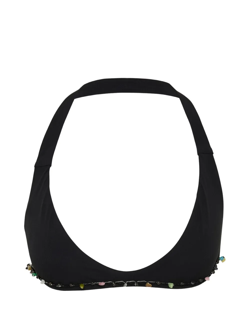 Christopher Esber Beach Quartz Minuscule bikini top - Noir Christopher Esber Beach Quartz Minuscule bikini top - Noir