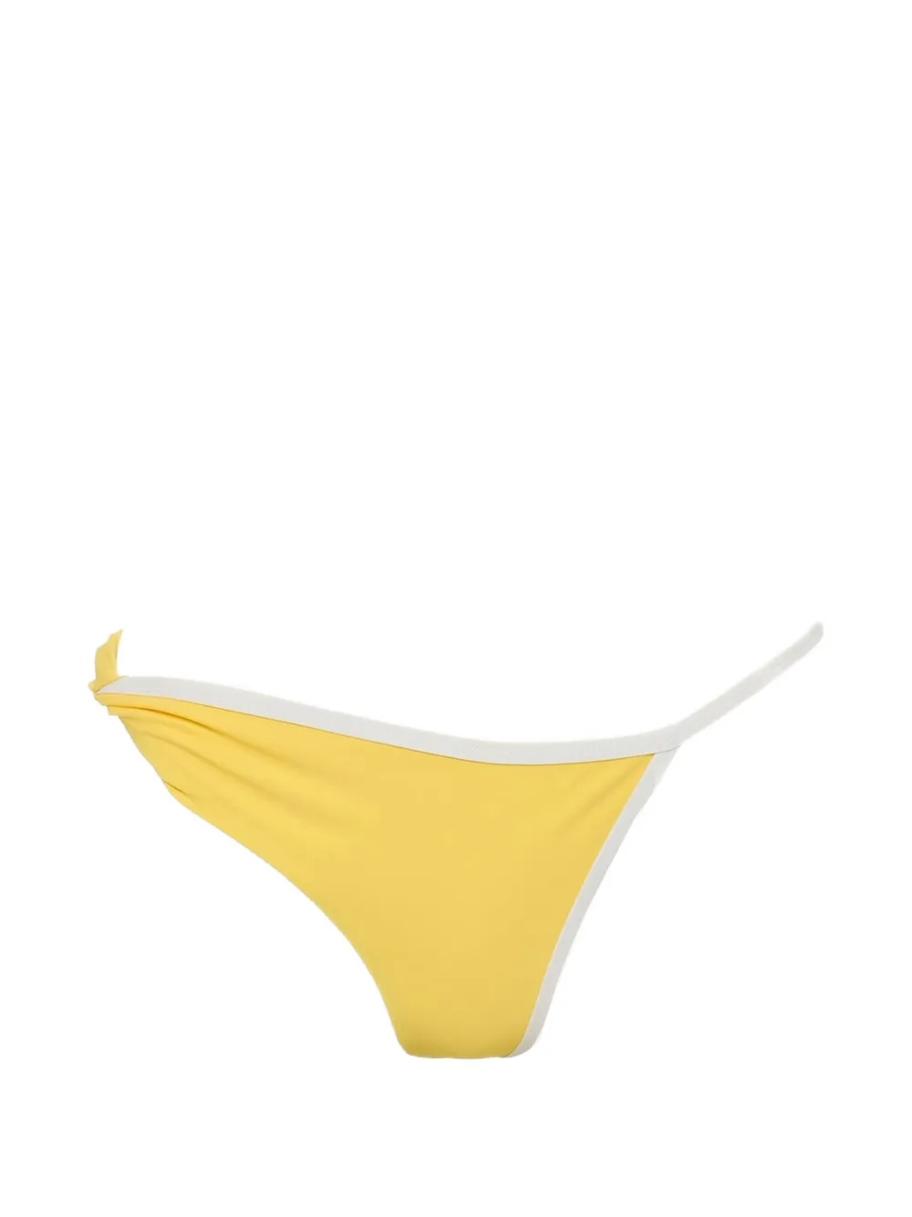 Christopher Esber Onda twisted bikini bottoms - Gelb