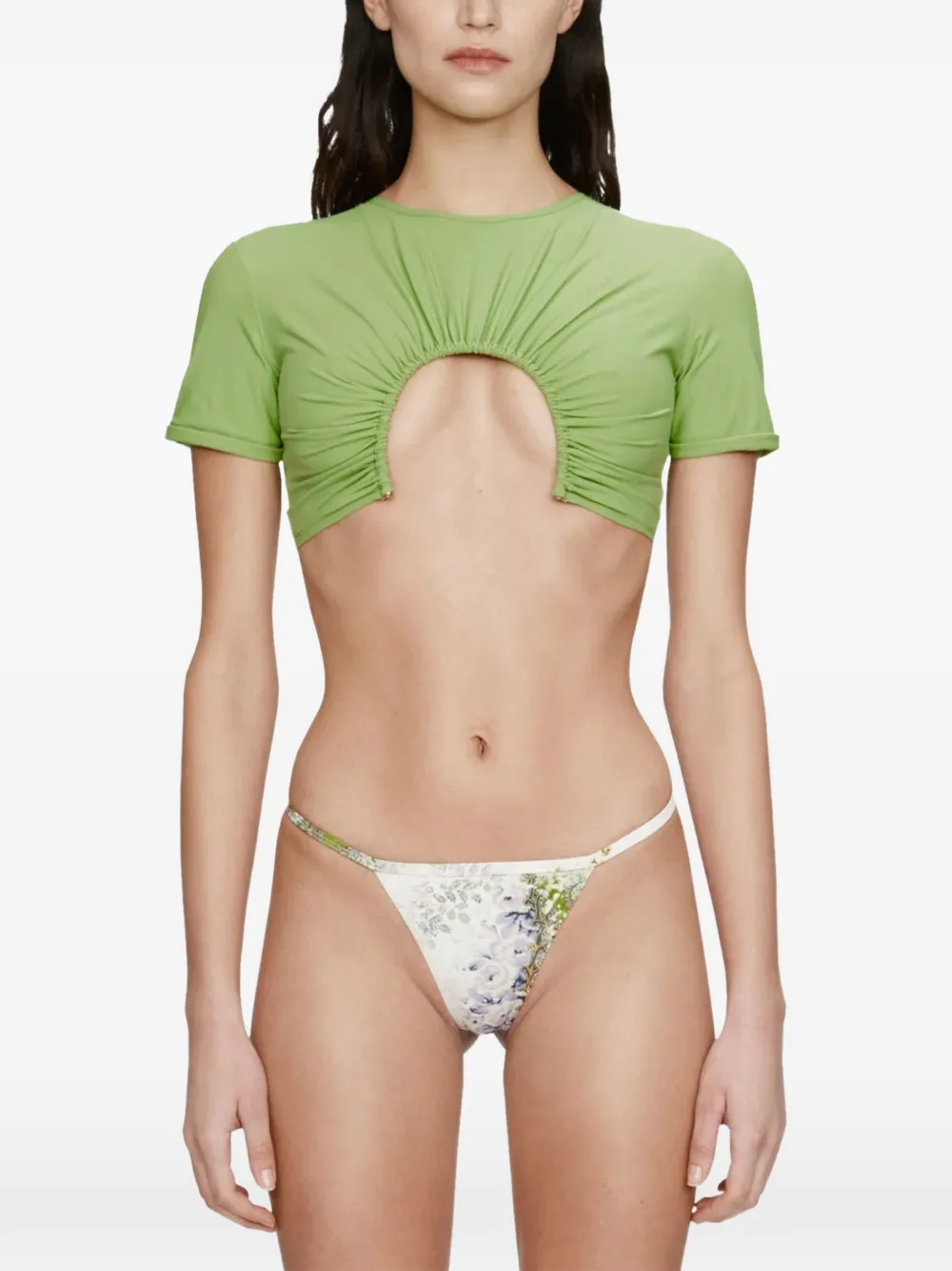 Christopher Esber U Prong T-shirt - Vert
