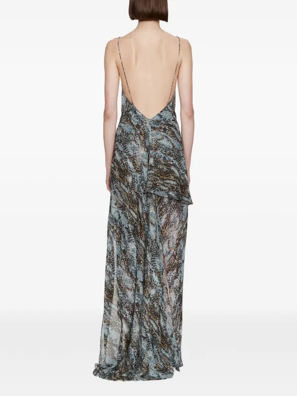 chinese dress ladies Macrame Monument Dress | CHRISTOPHER ESBER