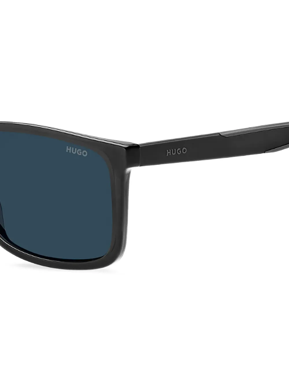  Hugo Boss Br Rectangle-frame Sunglasses - Black 