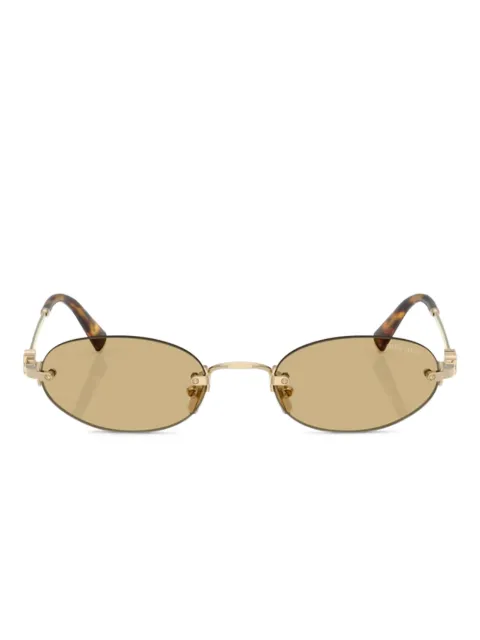 Miu Miu Eyewear A54S Sole oval-frame sunglasses