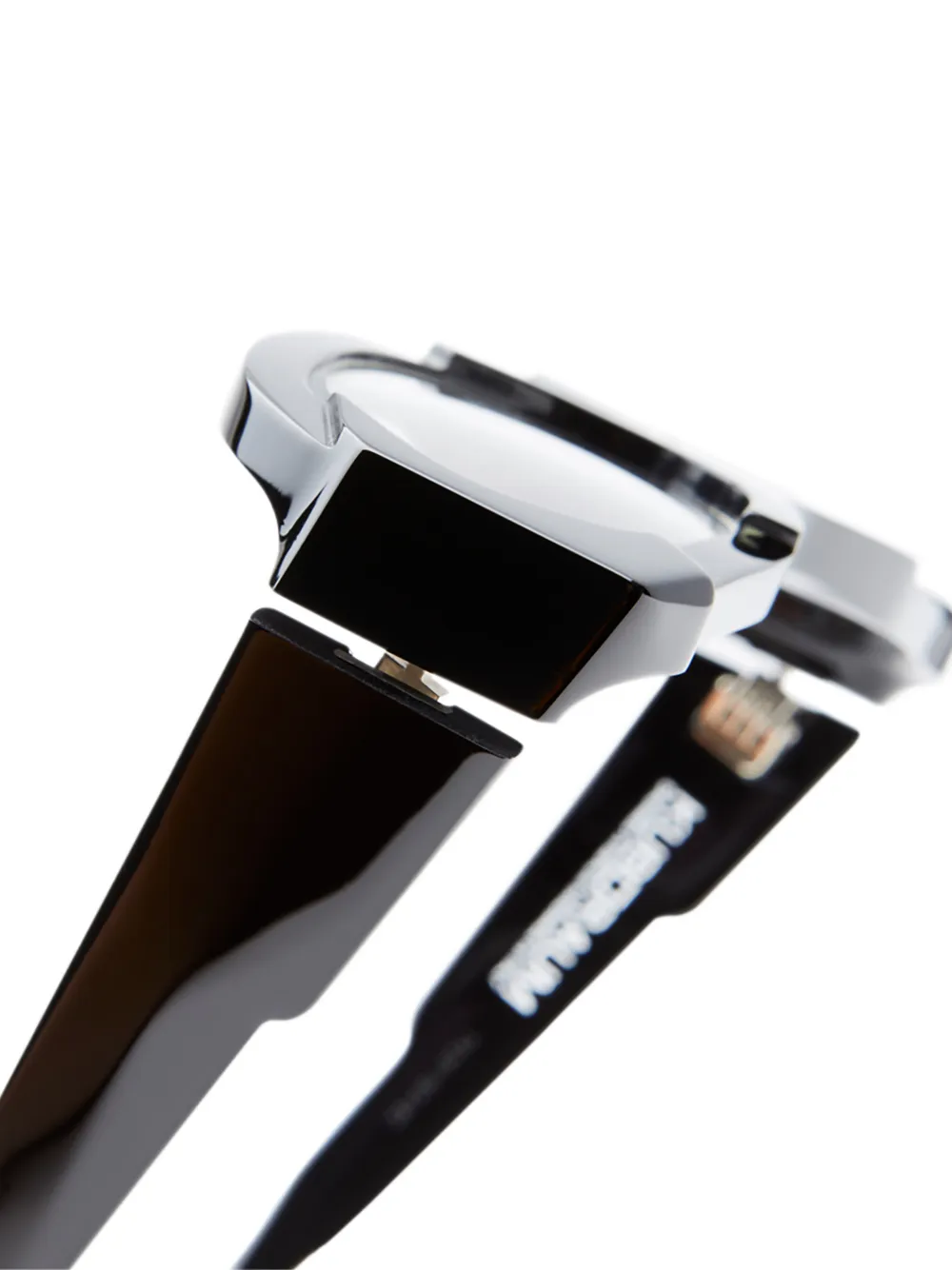  Kuboraum Geometric-frame Glasses - Black 