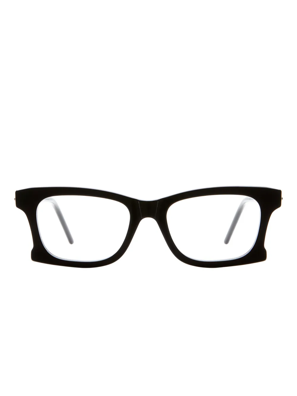 Kuboraum square-frame glasses | Black | Image 1