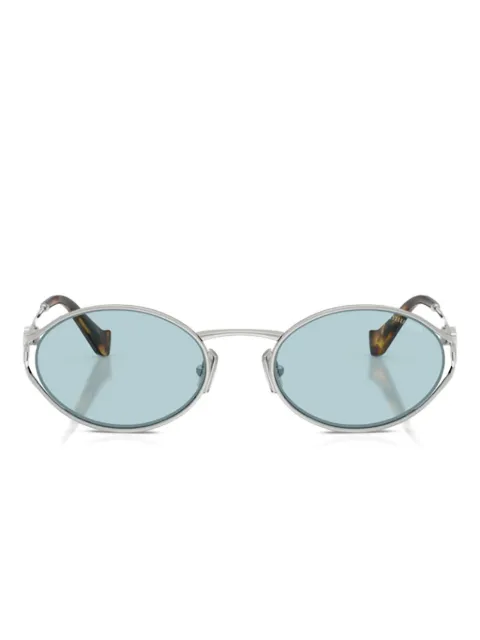 Miu Miu Eyewear 52Ys Sole oval-frame sunglasses
