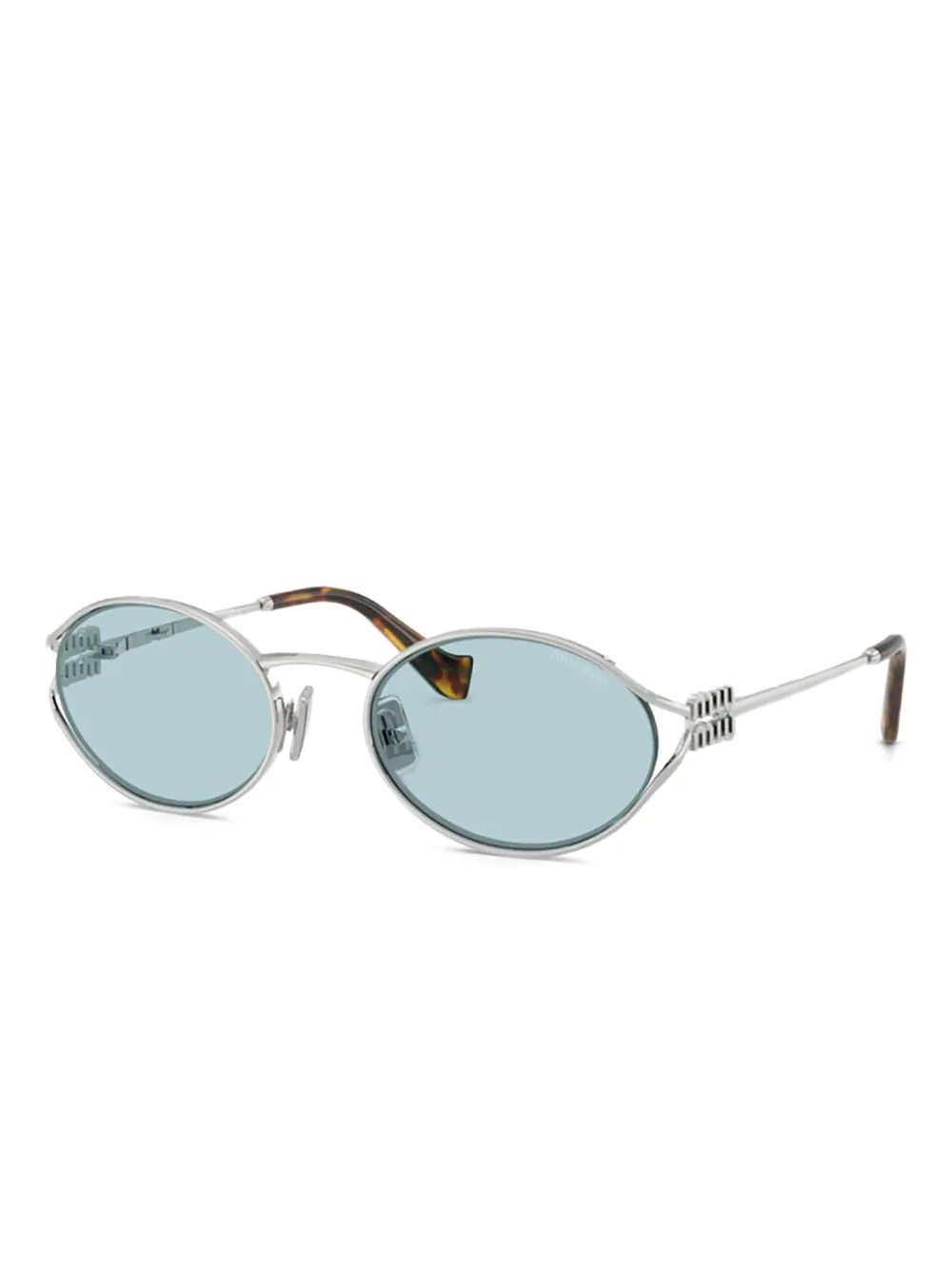 Miu Miu Eyewear 52Ys Sole oval-frame sunglasses | Men | Image 2