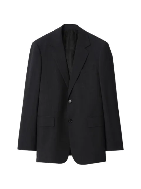 Burberry wool blend tailored jacket