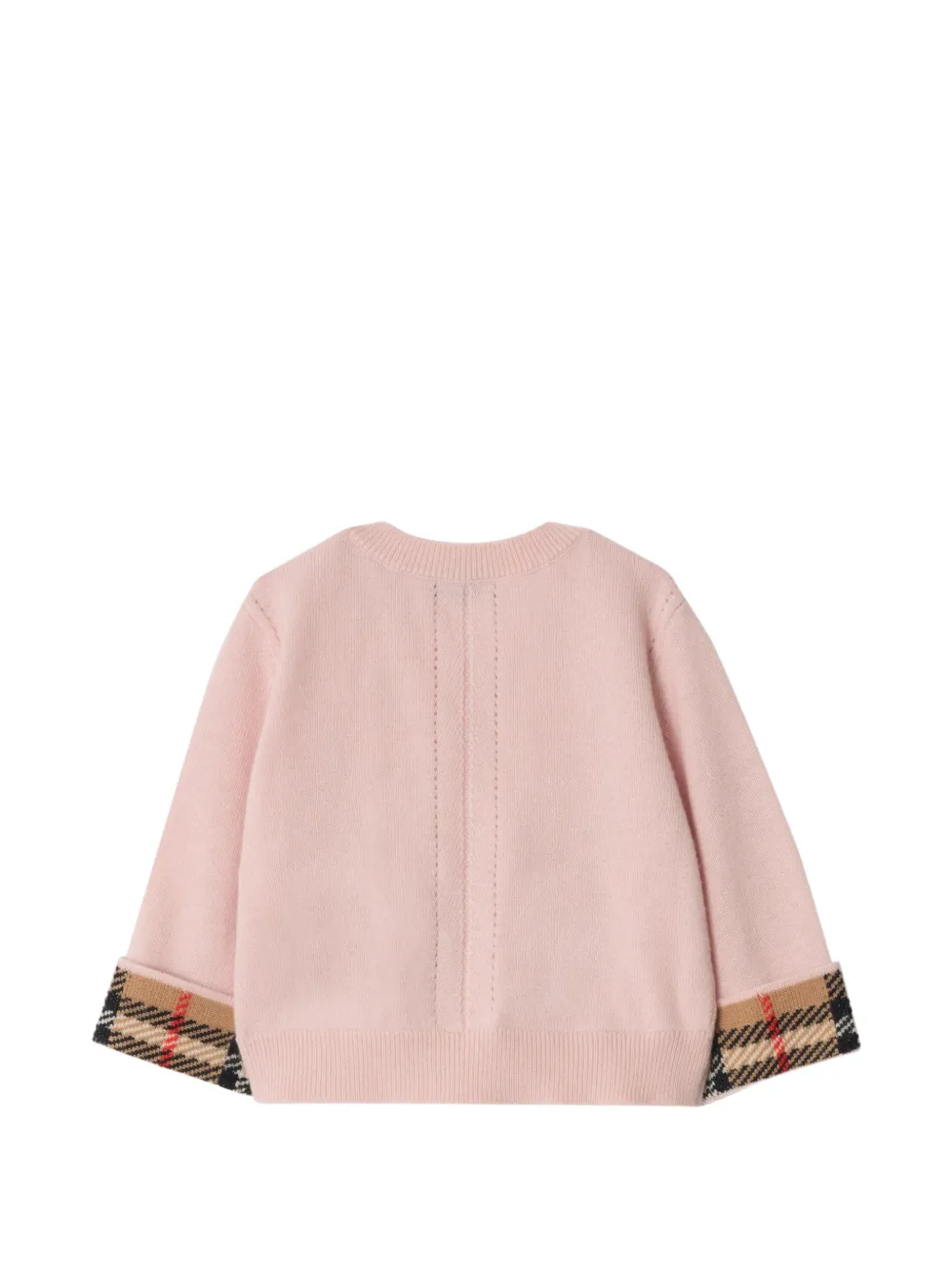  Burberry Kids Cashmere Two-piece Baby Gift Set - Pink 