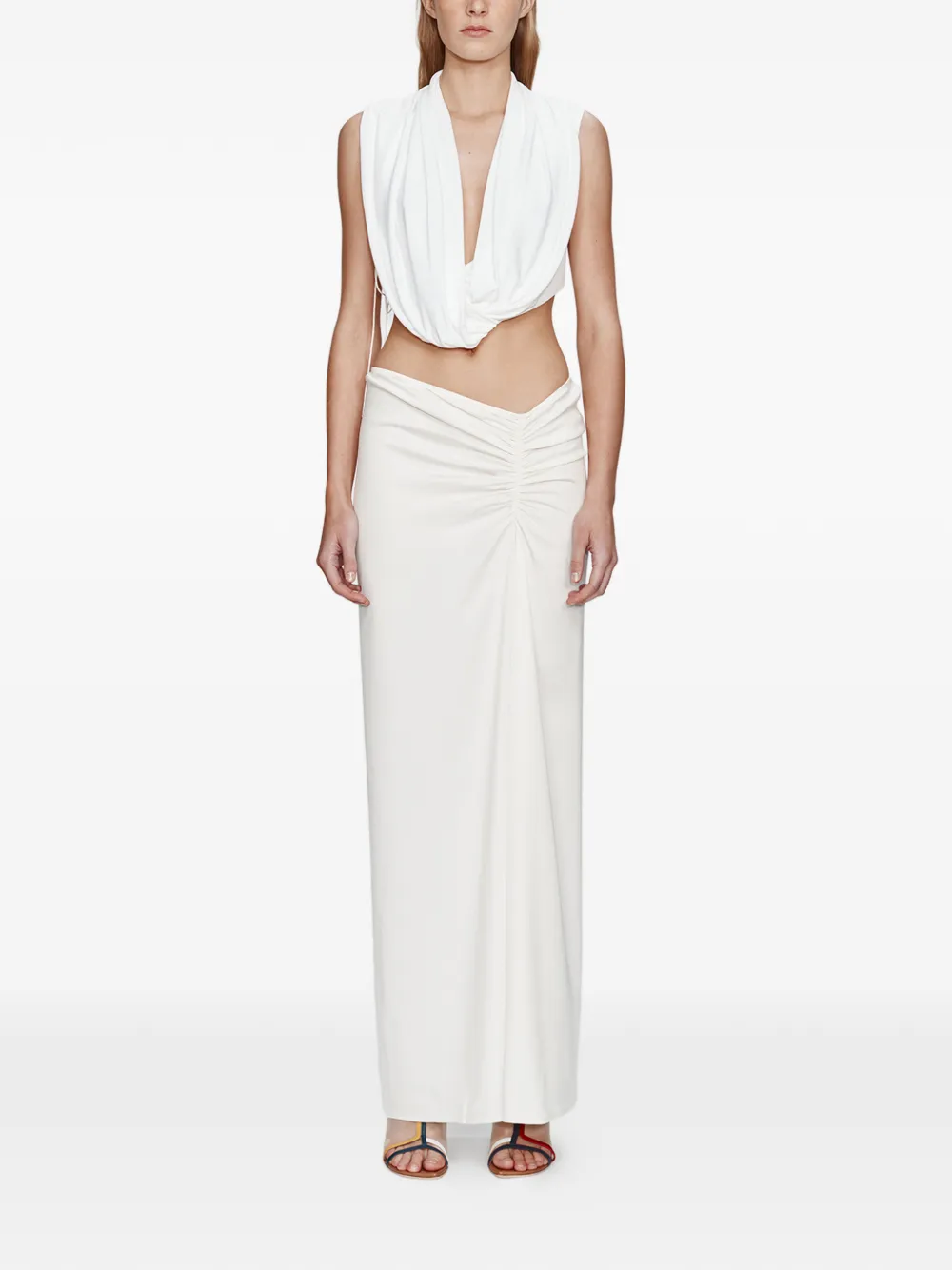 Christopher Esber  Interlock Jersey Drape top | Vests & Tank Tops | Image 2