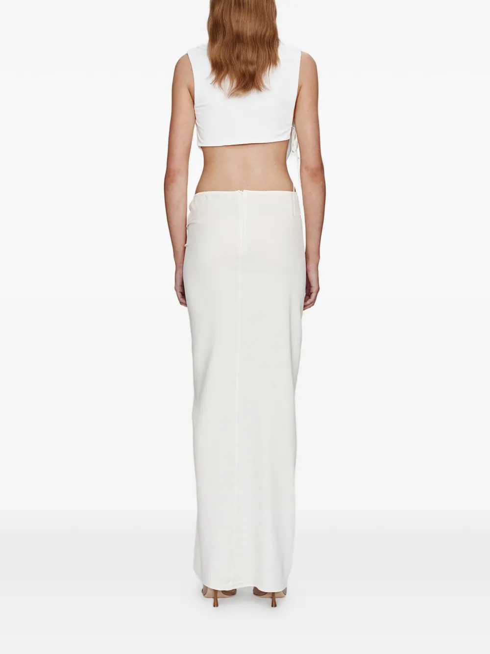 Interlock Jersey Drape Top