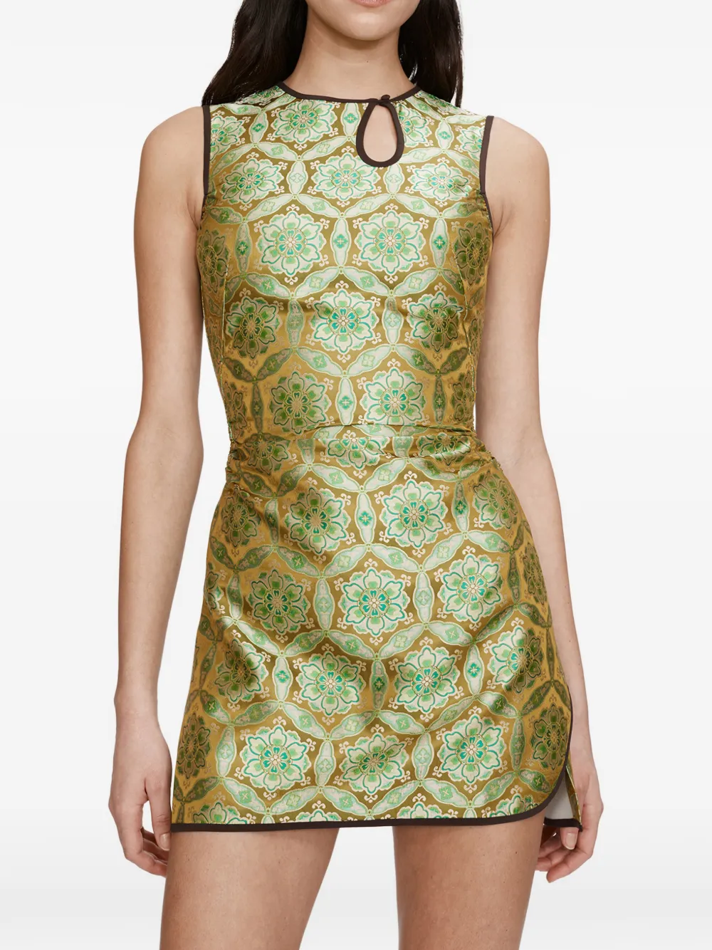 Christopher Esber Tankjurk met print Goud