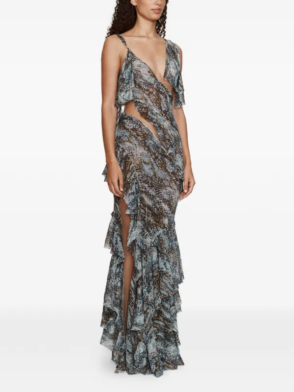 Christopher Esber Unravelled Serpent Cami Dress in Size 8 Christopher Esber Unravelled Serpent Cami Dress in Size 8