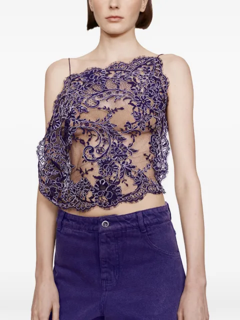 Christopher Esber  Iris floating lace top 